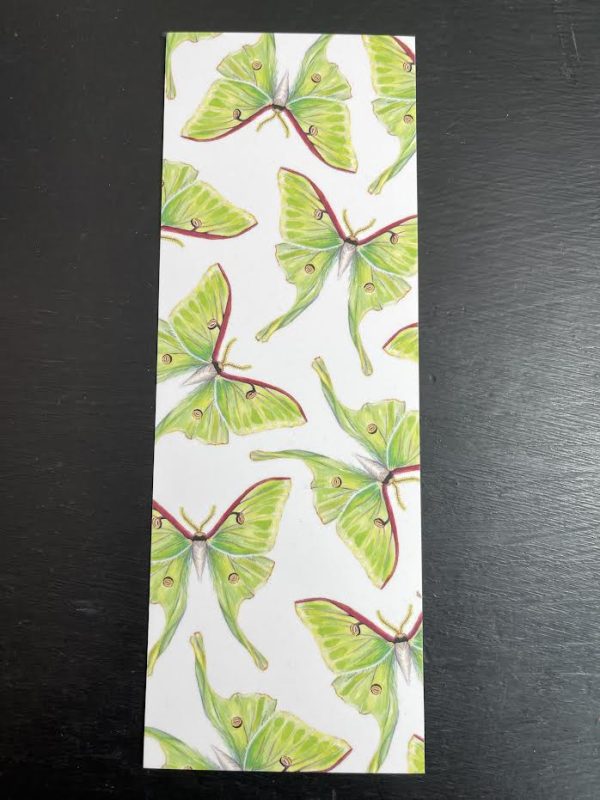 Luna Moth Bookmark
